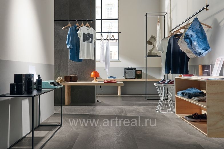 Керамогранит Imola X-Rock в интерьере