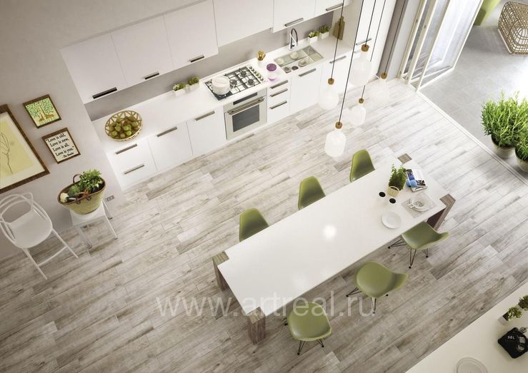 Керамогранит Marazzi Treverkmood в интерьере