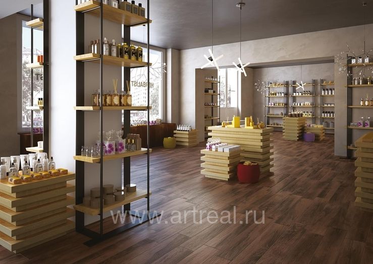Керамогранит Marazzi Treverkmood в интерьере