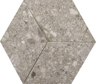 Marazzi Mystone Ceppo di Gré декор Decoro Greige 3D 29*33.5