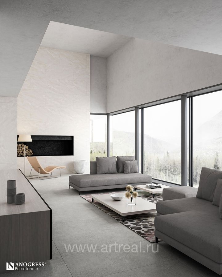 Nanogress Earth Colors Керамогранит Nanogress Earth Colors в интерьере