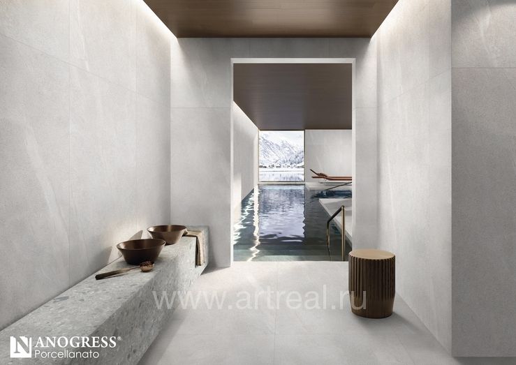 Керамогранит Nanogress Tardivo в интерьере