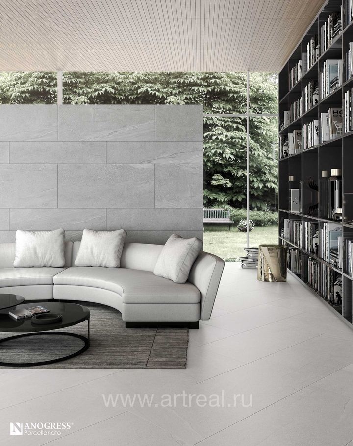 Керамогранит Nanogress Tardivo в интерьере