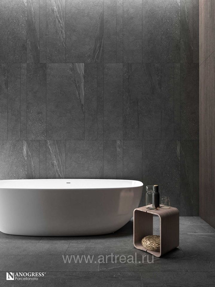 Керамогранит Nanogress Tardivo в интерьере
