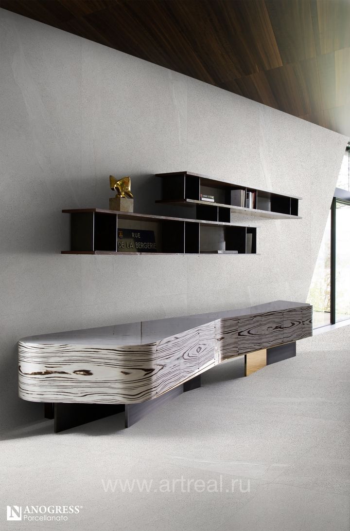 Керамогранит Nanogress Tardivo в интерьере