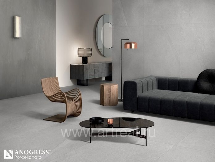 Керамогранит Nanogress Tardivo в интерьере