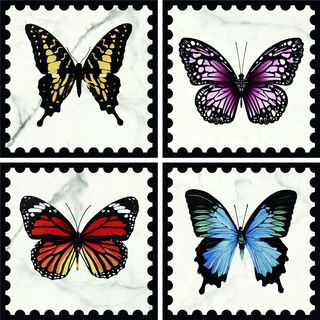 Villeroy & Boch Victorian by Mary Katrantzou White Butterfly Perforated Gls