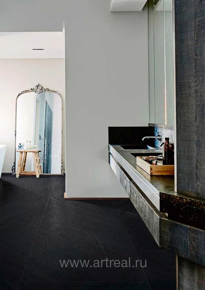 Керамогранит Marazzi Mystone Lavagna в интерьере
