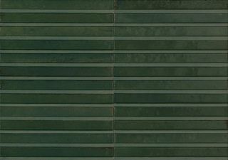 Marazzi Lume настенная плитка Green Struttura 3d Rake 6*24*14