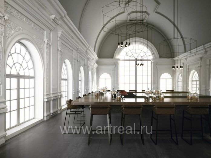 Marazzi Grande Metal Look Керамогранит Marazzi Grande Metal Look в интерьере