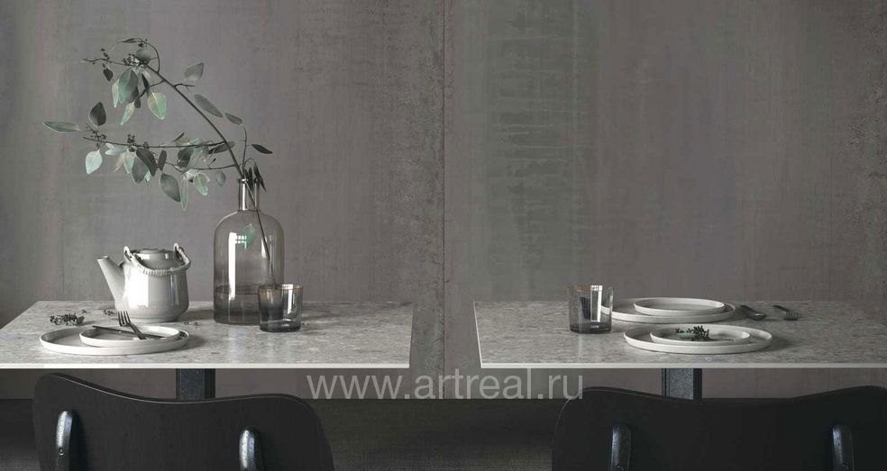 Marazzi Grande Metal Look Керамогранит Marazzi Grande Metal Look в интерьере