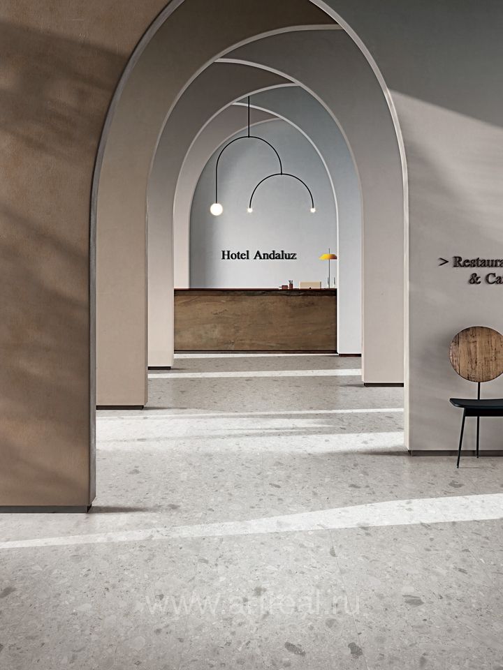 Керамогранит Nanogress Civico в интерьере