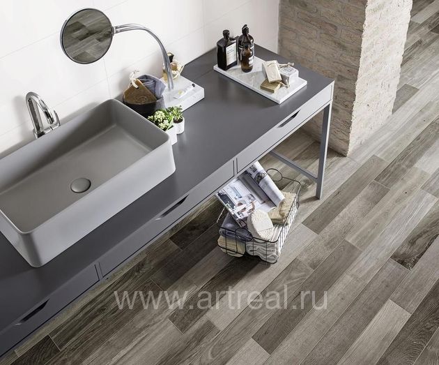 Marazzi Treverkfusion Керамогранит Marazzi Treverkfusion в интерьере