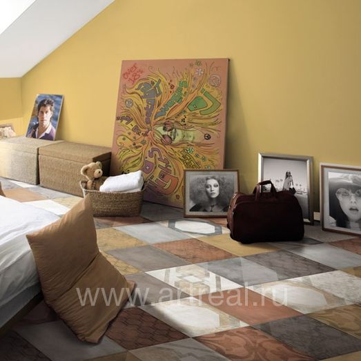 Напольная плитка Serenissima Anni70 в интерьере