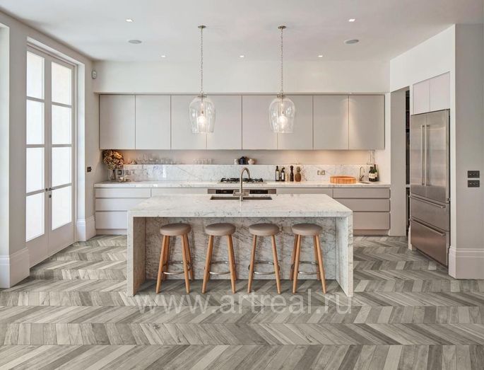 Керамогранит Marazzi Treverksoul в интерьере