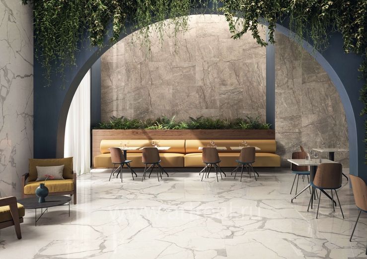 Керамогранит Caesar Anima Futura в интерьере