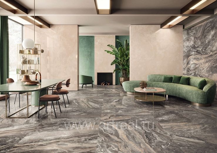 Керамогранит Caesar Anima Futura в интерьере