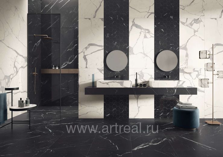 Керамогранит Caesar Anima Futura в интерьере