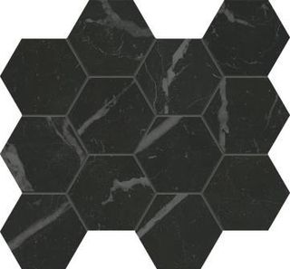 Caesar Anima Futura мозаика Unique Black Comp. E Luc 28.5*33