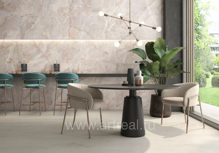 Керамогранит Pamesa Cr. Lux Noor в интерьере