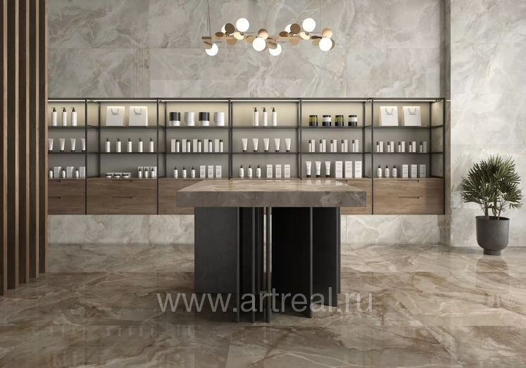 Керамогранит Pamesa Cr. Lux Noor в интерьере