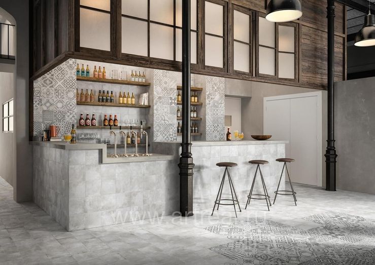 Керамогранит Casalgrande Padana Opus в интерьере