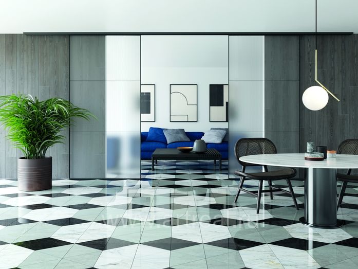 Museum Supreme Керамогранит Museum Supreme в интерьере