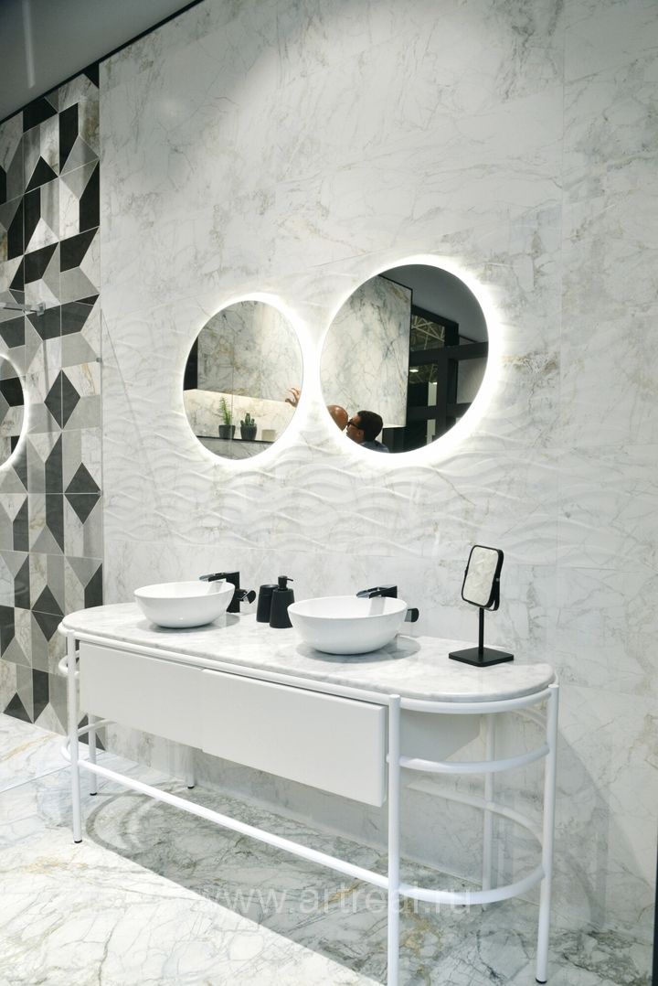 Museum Supreme Керамогранит Museum Supreme в интерьере