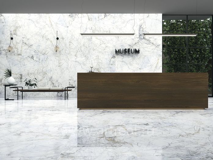 Museum Supreme Керамогранит Museum Supreme в интерьере