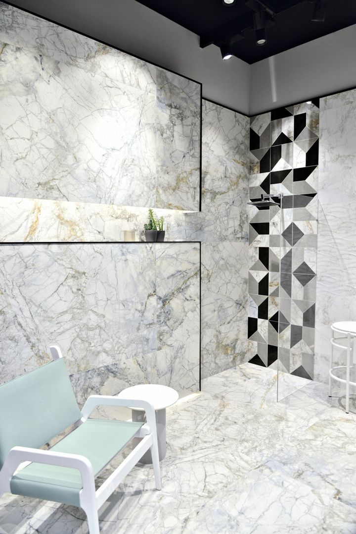 Museum Supreme Керамогранит Museum Supreme в интерьере