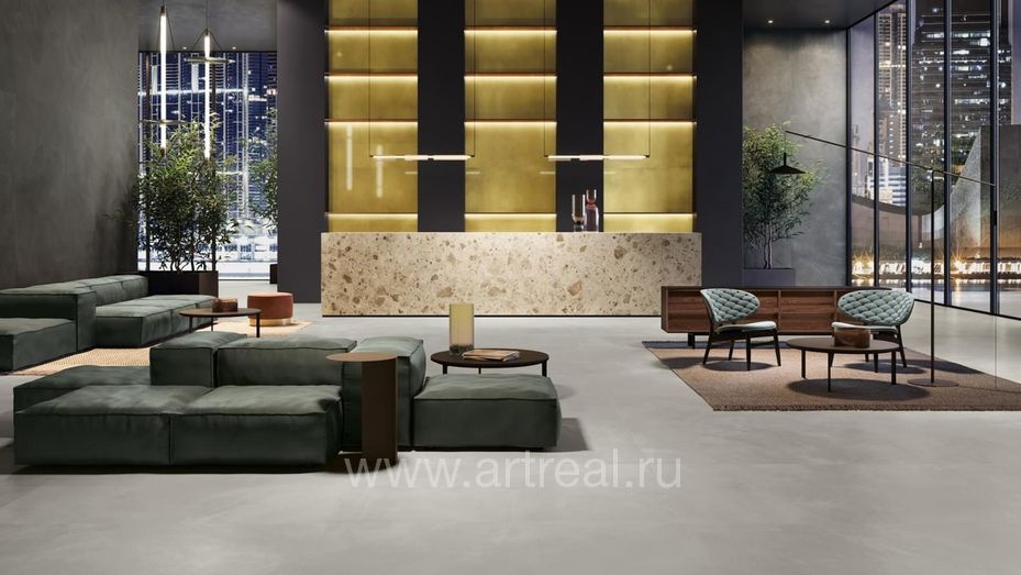 Керамогранит Italon Continuum в интерьере