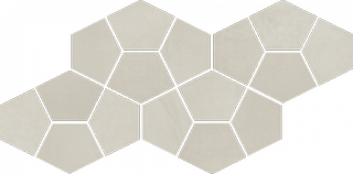 Italon Continuum мозаика Континуум Пьюр Мозаика Призм 41.3*20.5*9