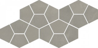 Italon Continuum мозаика Континуум Айрон Мозаика Призм 41.3*20.5*9