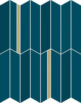 Italon Continuum мозаика Блу Глосcи Мозаика Инфинити 30.7*38.7