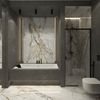 Керамогранит Moreroom Stone Calacatta Royal в интерьере