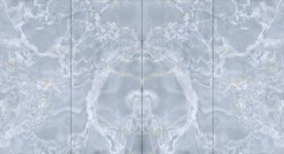 Moreroom Stone Onyx керамогранит Onyx Blue Polished (6 мм) спец подбор с продолжением рисунка D 160*320*6