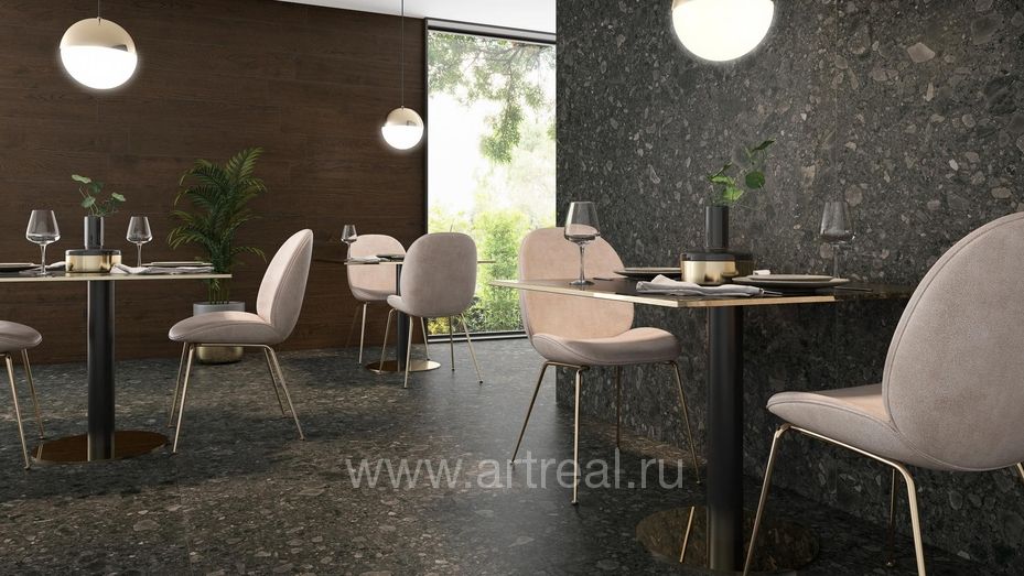 Керамогранит Pamesa Cr. Rovere в интерьере