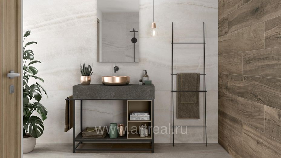 Керамогранит Pamesa Cr. Rovere в интерьере