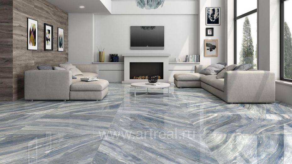 Керамогранит Pamesa Cr. Rovere в интерьере