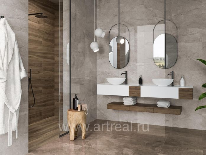 Керамогранит Pamesa Cr. Rovere в интерьере