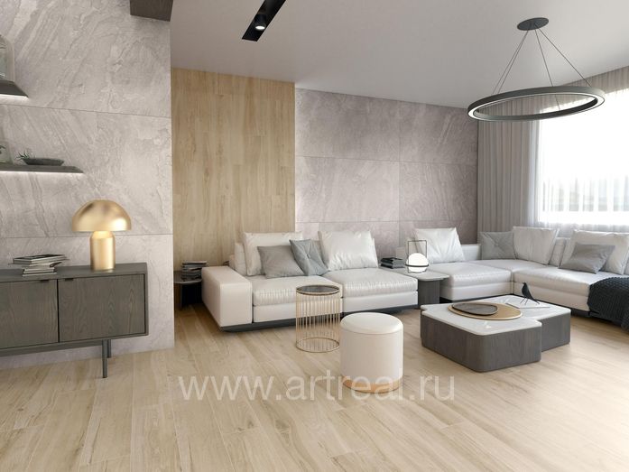 Керамогранит Pamesa Cr. Rovere в интерьере