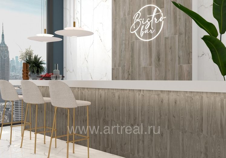 Керамогранит Pamesa Cr. Rovere в интерьере