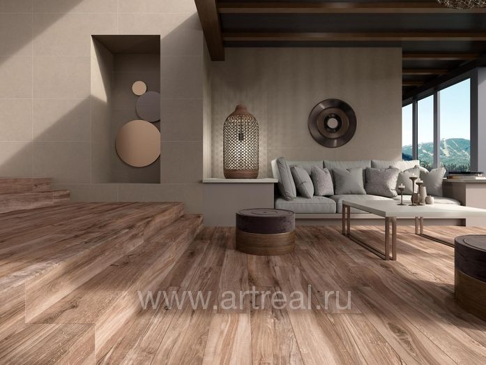 Керамогранит Pamesa Cr. Rovere в интерьере