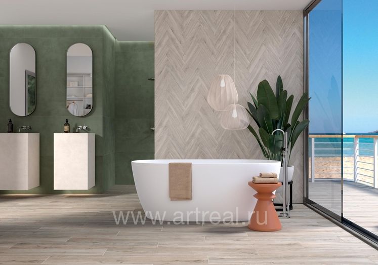 Керамогранит Pamesa Cr. Rovere в интерьере