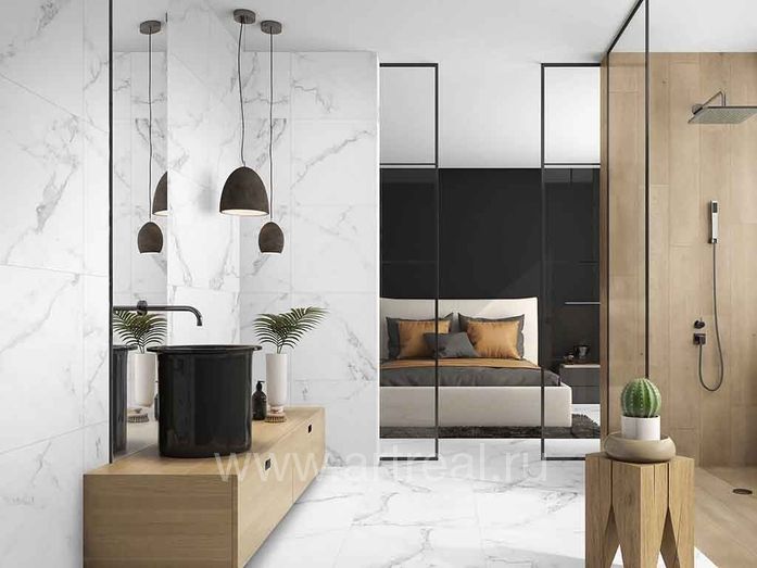 Керамогранит Nanogress Bari в интерьере