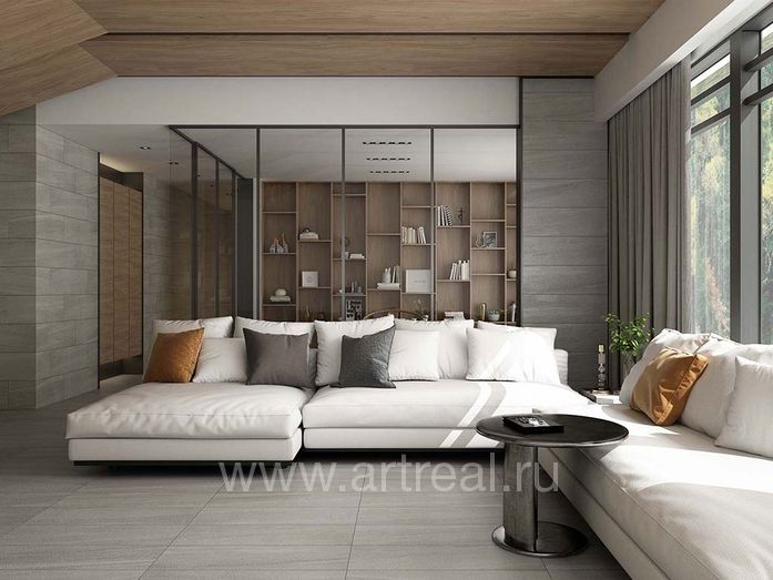 Керамогранит Nanogress Sandy Beach в интерьере