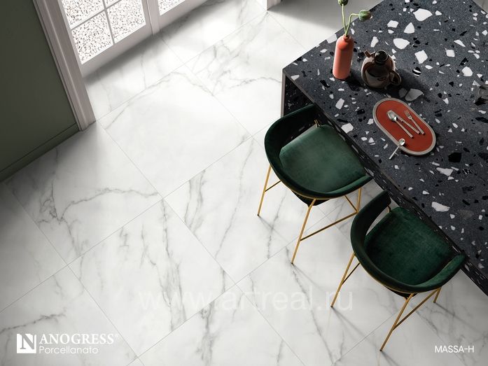 Nanogress Massa Керамогранит Nanogress Massa в интерьере