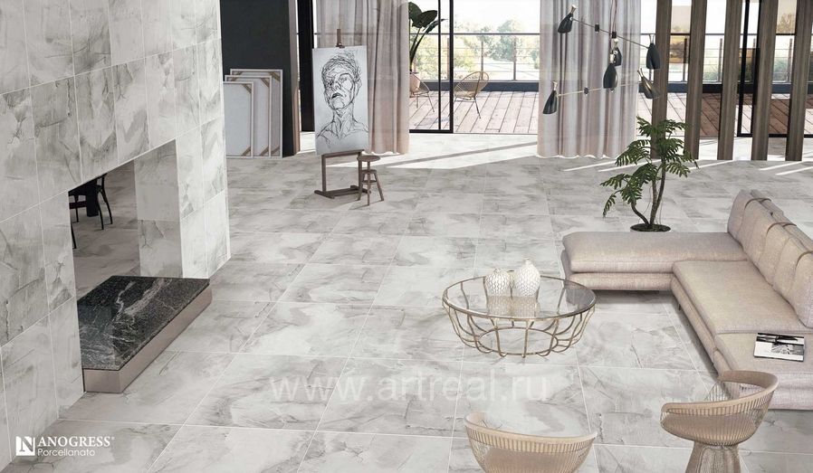 Керамогранит Nanogress Horn в интерьере