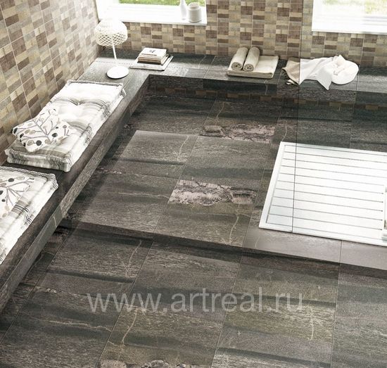 Керамогранит Nanogress Cloud в интерьере