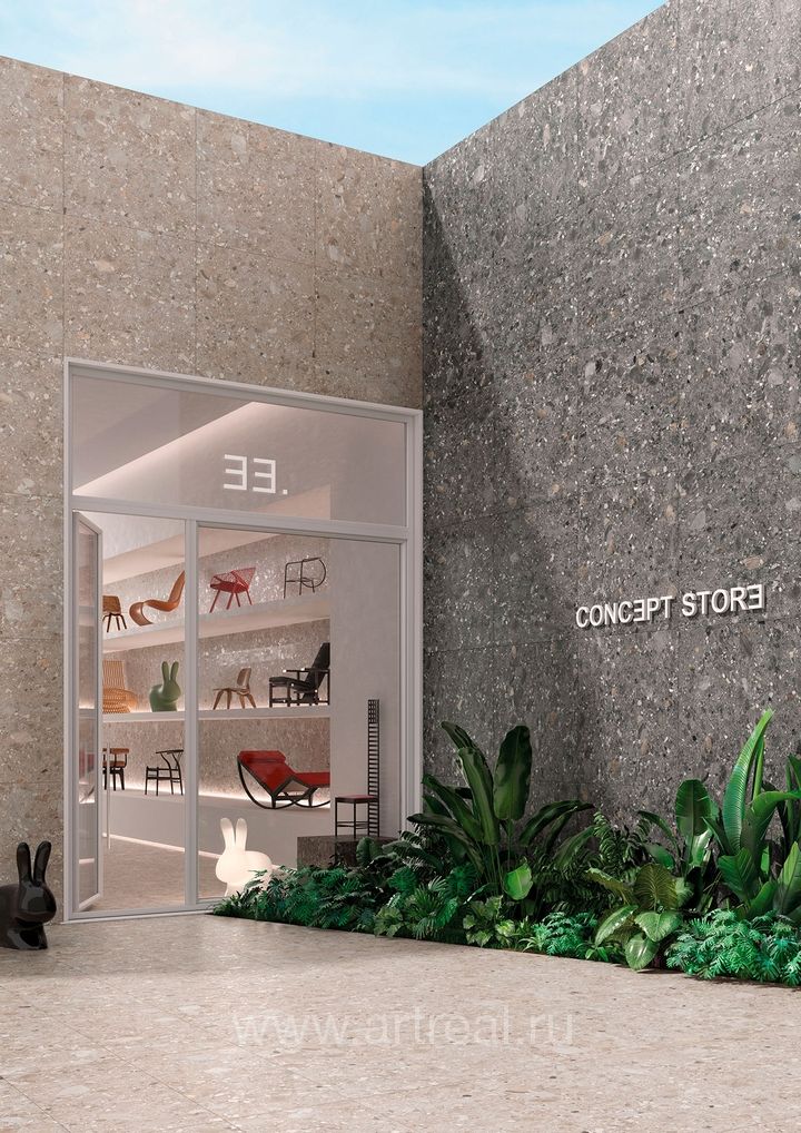 Керамогранит Cercom Ceppo Di Grès в интерьере